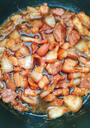 Hình của món Thịt kho tiêu.