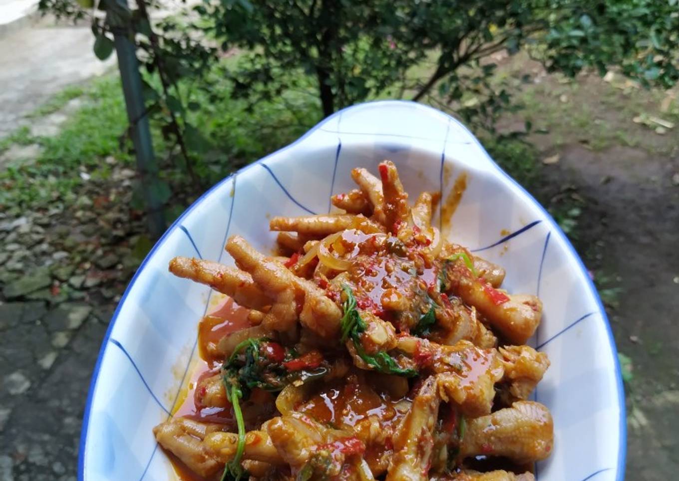 Ceker spicy kemangi