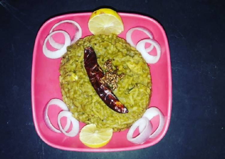 Easiest Way to Prepare Award-winning Green Masala Khichdi