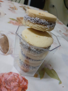 Una foto de Alfajores de maicena