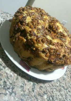 صورة لوصفة كيكة التفاح بالقرفة