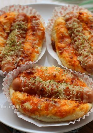 Foto resep Pizza Sosis Simpel