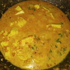 Shahi Paneer for Vrat A picture of Shahi Paneer for Vrat.