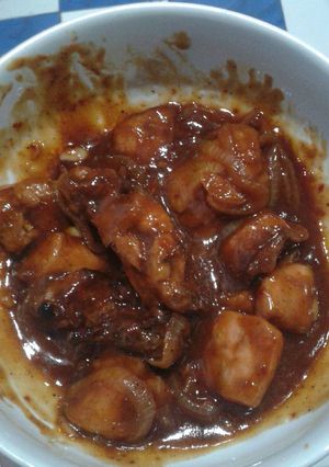 Foto resep Ayam goreng saus bbq
