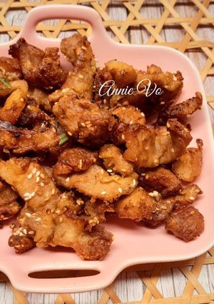 Hình của món Thịt chiên vừng.