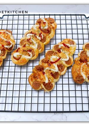 Foto resep Caterpillar Bread