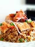 Arroz chaufa con Chicharrón de Cerdo👍🇵🇪