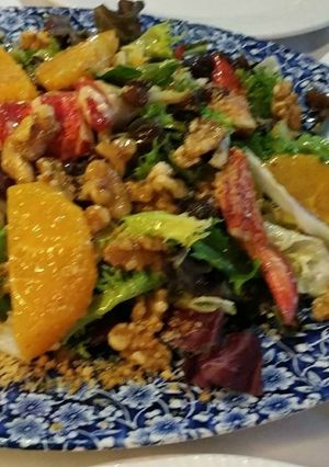 Una foto de Ensalada de bogavante