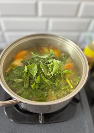 Foto resep Ikan kakap kuah kuning (papeda)