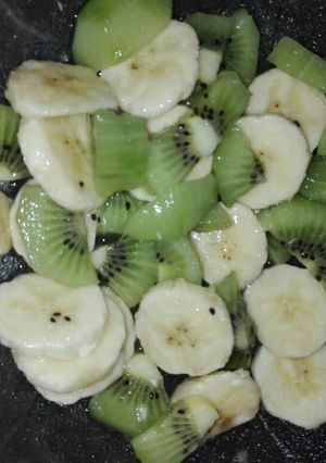 Una foto de Ensalada de dos frutas!!