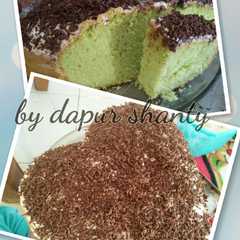 Cake Pandan serut coklat রেসিপির প্রধান ছবি