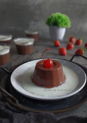 Foto resep Puding Sutra Coklat Lembut