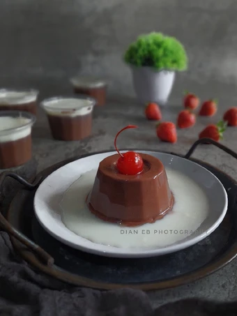 Cara Mudah Menyiapkan Resep Puding Sutra Coklat Lembut yang Bisa Manjain Lidah Anti Ribet, Mantap