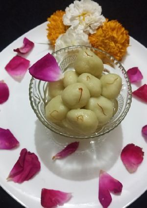Nilam Lakhani દ્વારા રેસીપી મીની રસગુલ્લે (Mini Rasgulla Recipe In ...