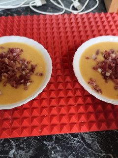 Una foto de Gazpacho de manzana