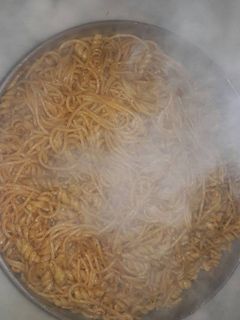 صورة لوصفة معكرونة برب البندورة