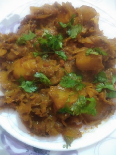 A picture of Potato cabbage recipe.