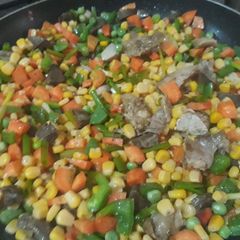 A picture of Stir fry vegetable.