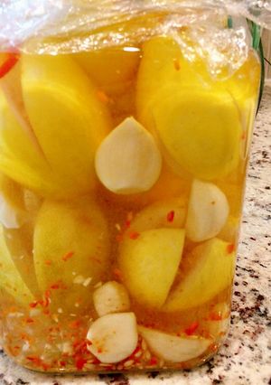 Hình của món Dưa Mini Muối Chua.