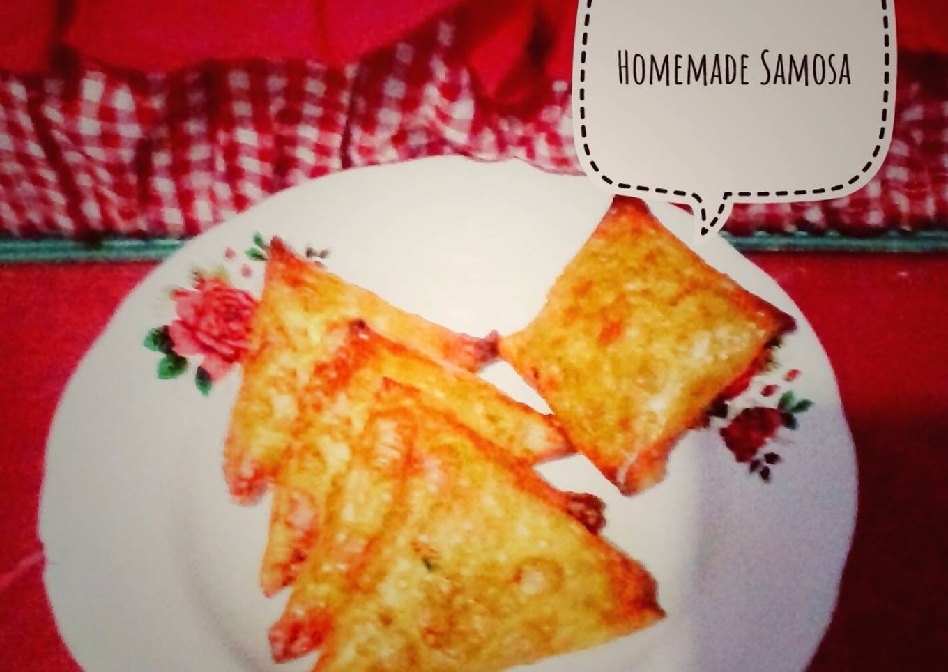 Samosa Mie dan Ayam