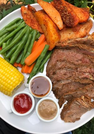 Foto resep Roasted Beef Sirloin