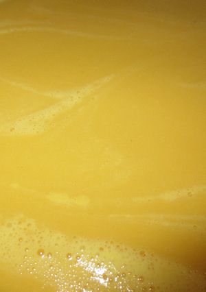 Foto principal de Crema de calabaza, leche de coco y Agua de Mar
