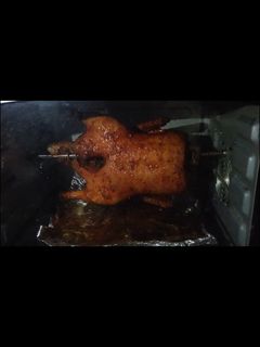 Hình của món Vịt nướng mật ong.