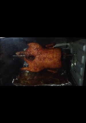 Hình của món Vịt nướng mật ong.