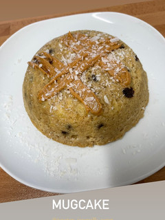 Foto principal de Mug cake plátano 5 minutos