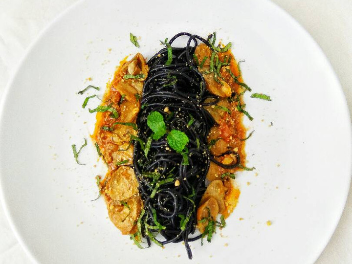 Cara Bikin Spaghetti black (squid ink) Anti Gagal