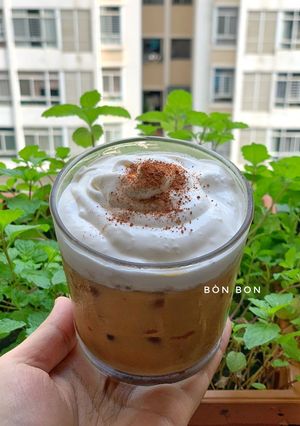 Hình của món Cà Phê Kem Muối.