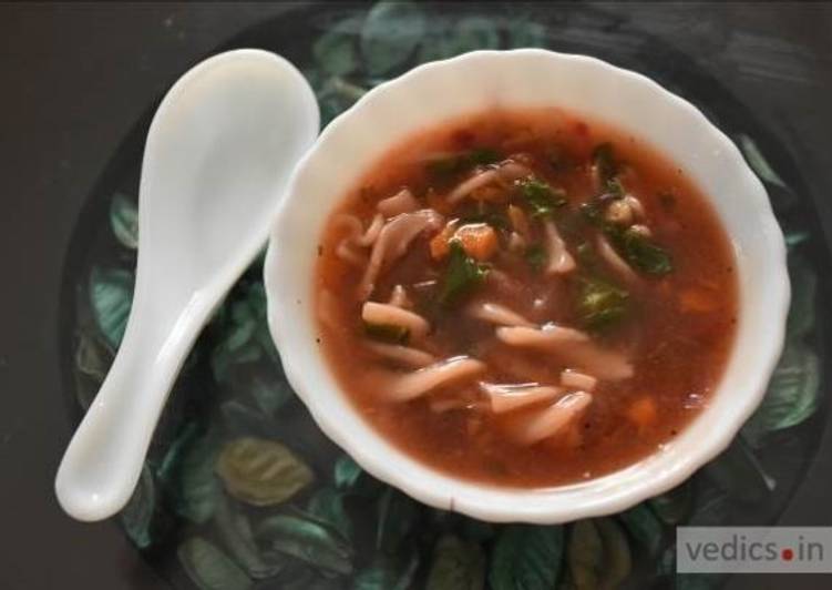 Simple Way to Make Quick Pasta soup recipe