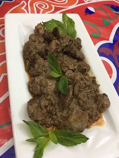 صورة لوصفة كبدة الدجاج