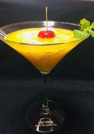 Una foto de Cóctel de Mango para las Fiestas Patrias!