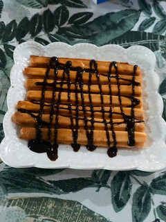 Una foto de Waffle keto - fit con 3 ingredientes!!