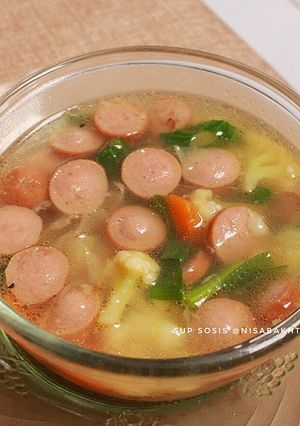 Foto resep Sup Sosis