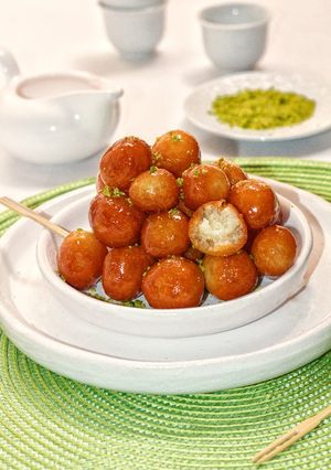 صورة لوصفة عوامة او لقمة القاضي