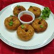 Poha and Rice flour Masala Doughnuts