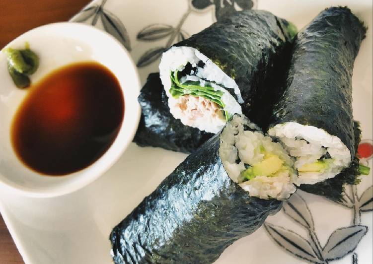 Homemade sushi