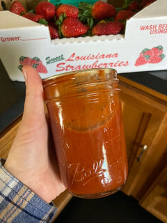 A picture of Strawberry BBQ Sauce.