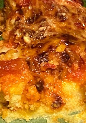 Une photo de Gratin de polenta