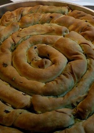 Φωτογραφία της συνταγής Χορτόπιτες με χόρτα μαζευτά και χειροποίητο φύλλο! Vasw malopoulou!!