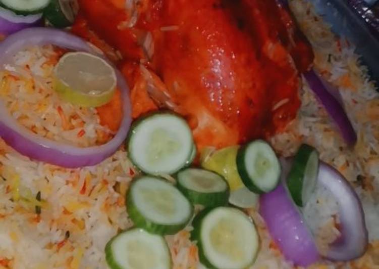 مندي دجاج ب طريقتي