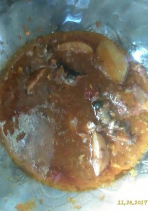 Foto resep Sambal sarden bereneng