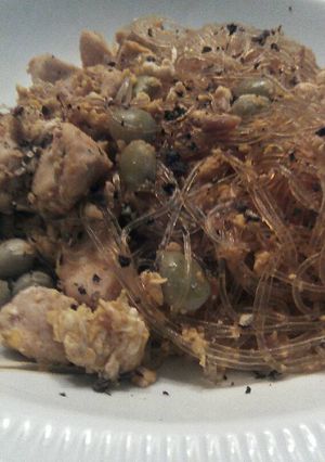 รูปของ ไก่ผัดกระเทียมวุ้นเส้น