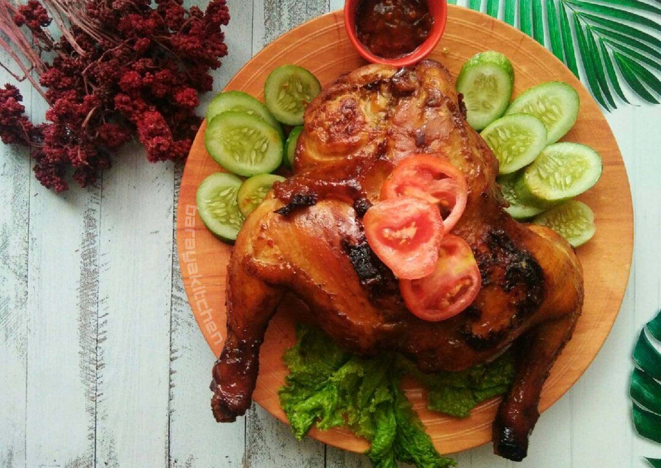 Bakakak ayam bakar madu