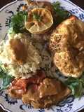 California Farm Panang Fish and Cauliflower Dinner