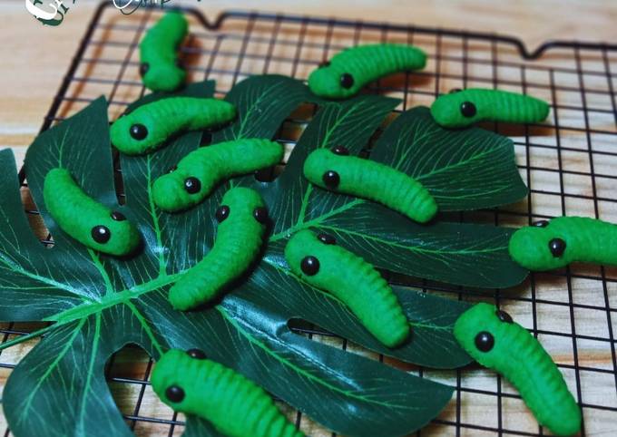 Resep Caterpillar cookies oleh Oktaviani (Bund@ Keyl@) - Cookpad