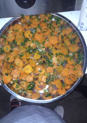 A picture of Buttered Carrots.