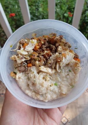 Foto resep Oatmeal Tumis Daging MPASI 10+